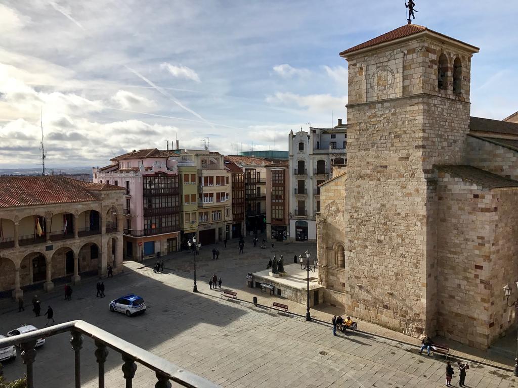 Apartamento Plaza Mayor Zamora Exterior foto